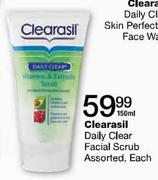 Clearasil Daily Clear Facial Scrub-150ml