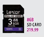 8GB SD Card