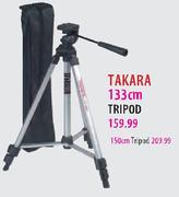 Takara 133cm Tripod