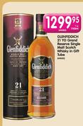 Glenfiddich 21 YO Grand Reserve Single Malt Scotch Whisky In Gift Tube-1x750ml