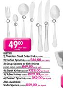 Bistro Coffee Spoons-Per 6 Pack