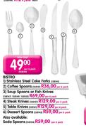 Bistro Tables Knives-Per 6 Pack