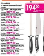 Scanpan Diamond Steel Knife-26cm