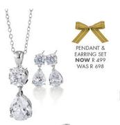 Little Luxuries We Love Pendant & Earring Set