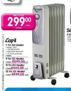 Capil 7 Fin Oil Heater