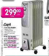 Capil9 Fin Oil Heater