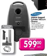 Samsung 2000W Bagged Cylinder Vacuum Cleaner-Each