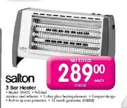 Salton 3 Bar Heater-Each
