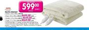 AEG Electric Blanket King-183x188cm