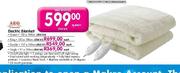 AEG Electric Blanket Double-137x188cm   