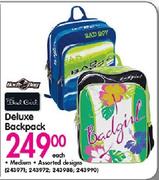 Deluxe Medium Backpack-Each