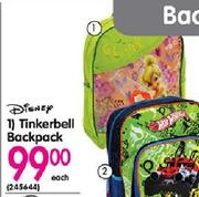 Disney Tinkerbell Backpack-Each