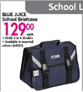 Blue Juice School Briefcase-Each