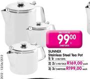 Sunnex Stainless Steel Tea Pot-1Ltr