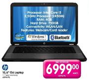 HP 15.6" G6 Laptop(