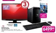 Packard Bell Desktop PC plus 21.5" LCD Monitor(IMedia 16320)