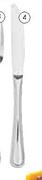 Bistro Stainless Steel Table Knives-6's