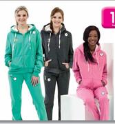 Ladies Mill Washed Zip Thru Hood Lined-Each