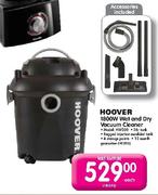 Hoover 1800W Wet & Dry Vacuum Cleaner (HWD20)