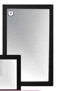 Mahogany Framed Mirror-500X800mm Each