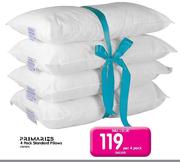 Primaries 4 Pack Standard Pillows-Per 4 Pack
