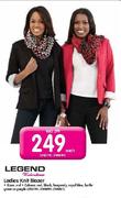 Legend ladies Knit Blazer-Each