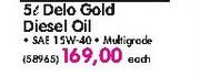 Caltex Delo Gold Diesel Oil-5Ltr