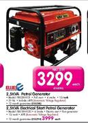 Ellies 2.5KVA Petrol Generator-Each