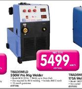 Tradeweld 200W Pro Mig Welder-Each