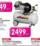 Ryobi 50L 2.2kW Air Compressor-Each