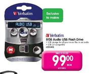 Verbatim 8GB Audio USB Flash Drive