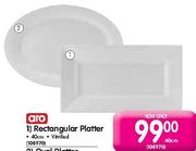 Aro Rectangular Platter-40cm