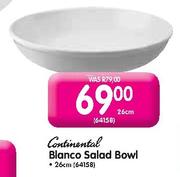Continental Blanco Salad Bowl-26cm