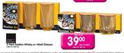 Royal Leerdam 3 Pack Bastion Whisky Or Hiball Glasses-3's Pack