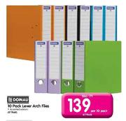 10 Pack Lever Arch Files-Per 10 Pack
