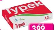  Typek A3 White Bond Paper-Per Ream
