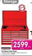 Masterkraft 12 Drawer Tool Chest Each