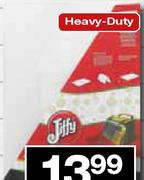 Jiffy A4 Heavy-Duty Plastic Slip-on Covers-10-Pack