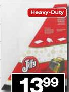 Jiffy A4 Heavy Duty Plastic Slip-on Covers-10 Pack