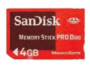 Sandisk 4GB Memory Stick Pro Duo