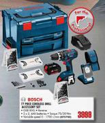 Bosch 77 Piece Cordless Drill Accessory Set