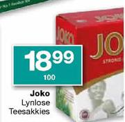 Joko Lynlose Teesakkies-100's