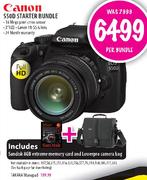 Canon 550D Starter Bundle