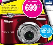 Nikon Red Coolpix-L25