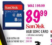 Sandisk Extreme SD-8GB
