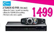 DSTV 2 Tuner HD PVR (TDS 865)