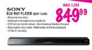 Sony Blu-Ray Player (BDP-S380)