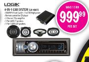 Logik 4-In-1 Car System-LK-4001