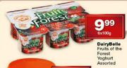 Dairy Belle Fruits Of The Forest Yoghurt-6x100g