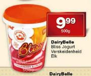 Dairy Belle Bliss Jogurt Verskeidenheid-500g Elk